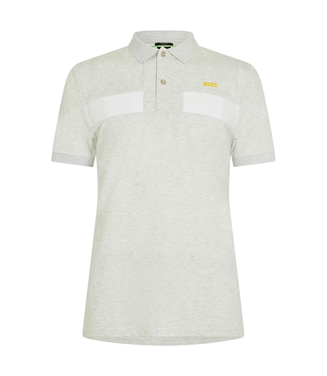 Polo Paule Homme Gris Clair Gris Pastel Boss-2