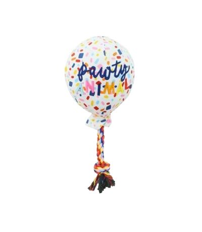 Pawty time balloon rope dog toy 40cm multicoloured Ancol