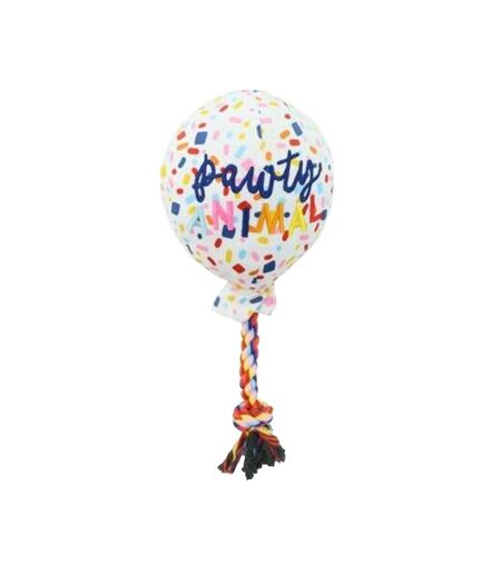 Pawty time balloon rope dog toy 40cm multicoloured Ancol