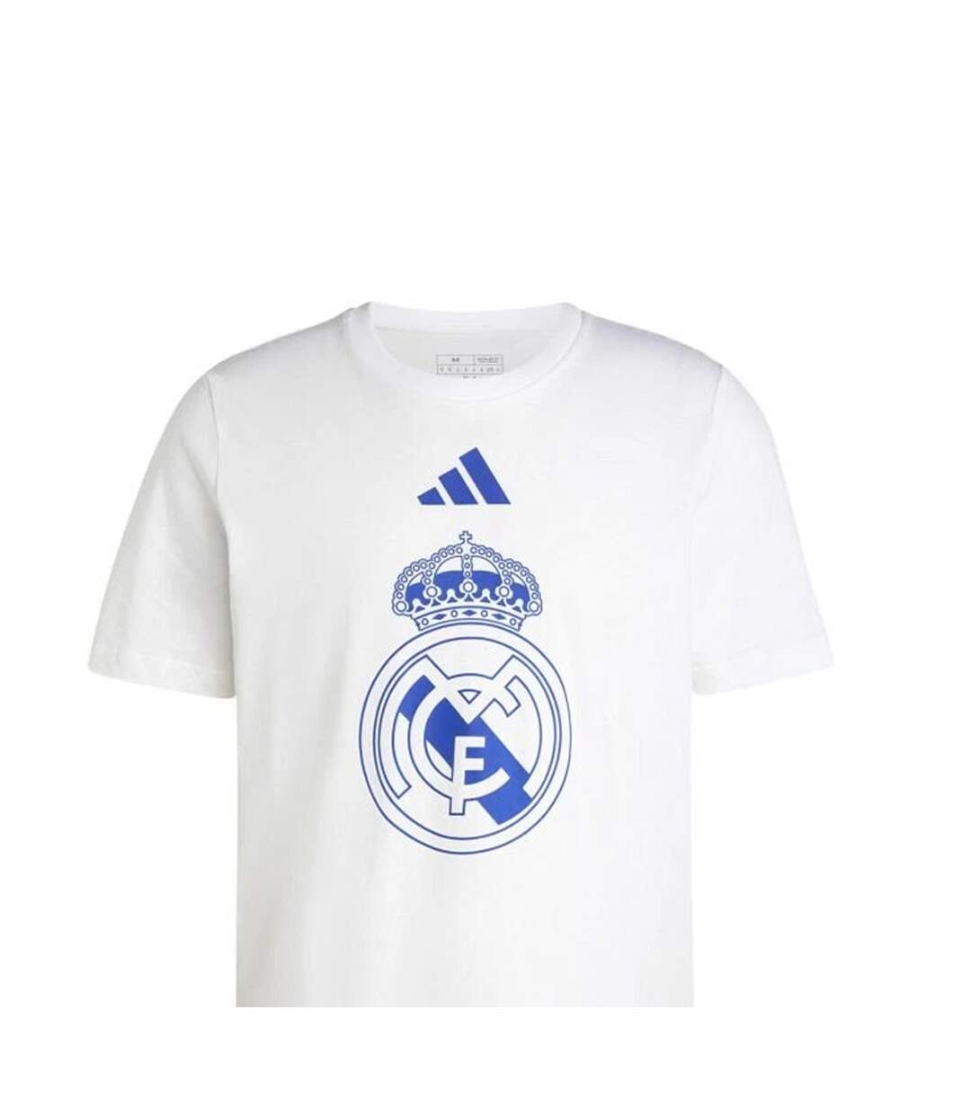 T-shirt Motif/style Real Madrid Cf Dna Homme Blanc Adidas-3