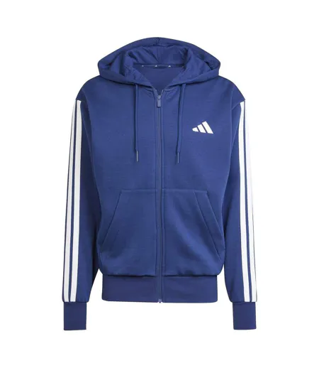 Veste À Capuche 3s Homme Bleu Foncé Blanc Adidas