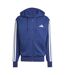 Veste À Capuche 3s Homme Bleu Foncé Blanc Adidas-2