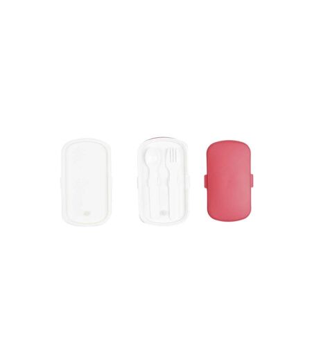 Lunch Box pour Repas 3 Pièces 18cm Rose