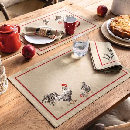 2 sets de table