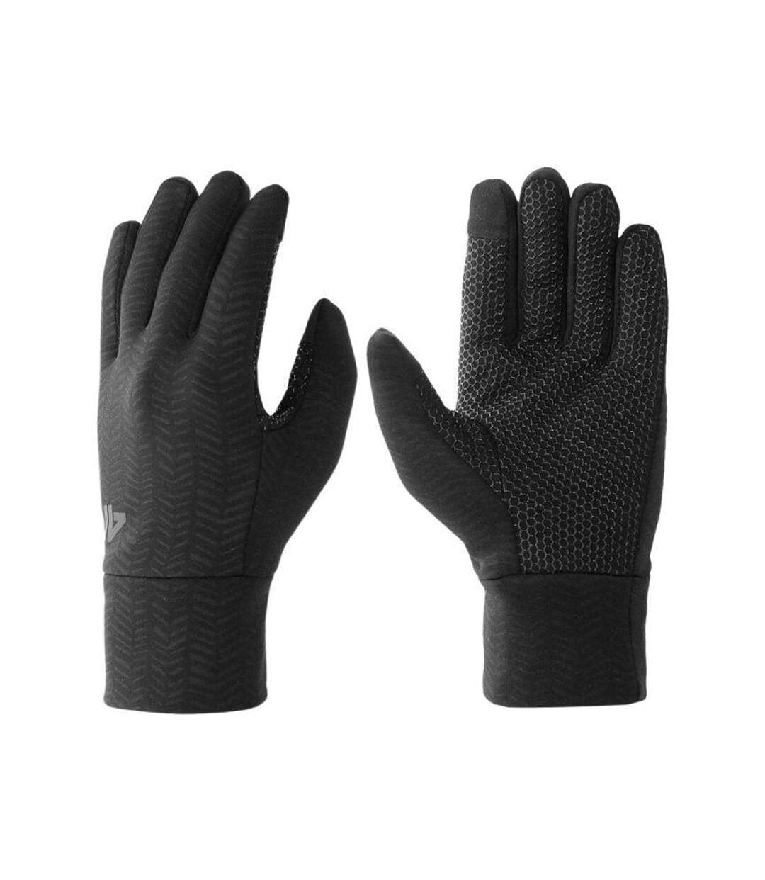 Gants Tactiles Waw24aglou080 Homme Noir 4F-3