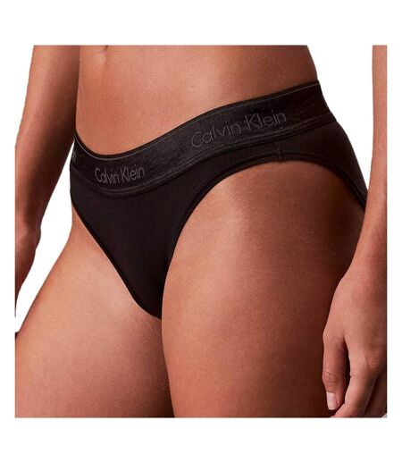 Culotte noir/gris femme calvin klein jeans bikini