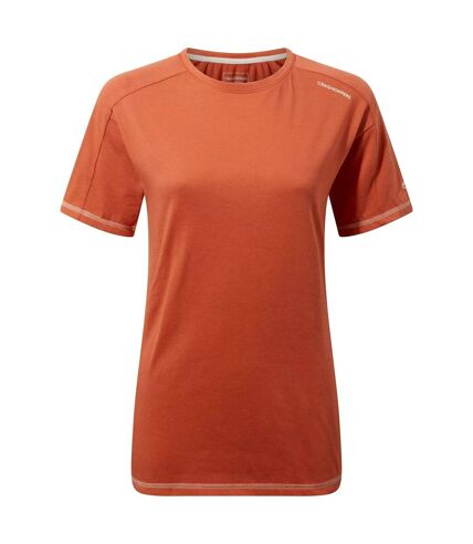Craghoppers - T-shirt DYNAMIC - Femme (Orange foncé) - UTCG1897