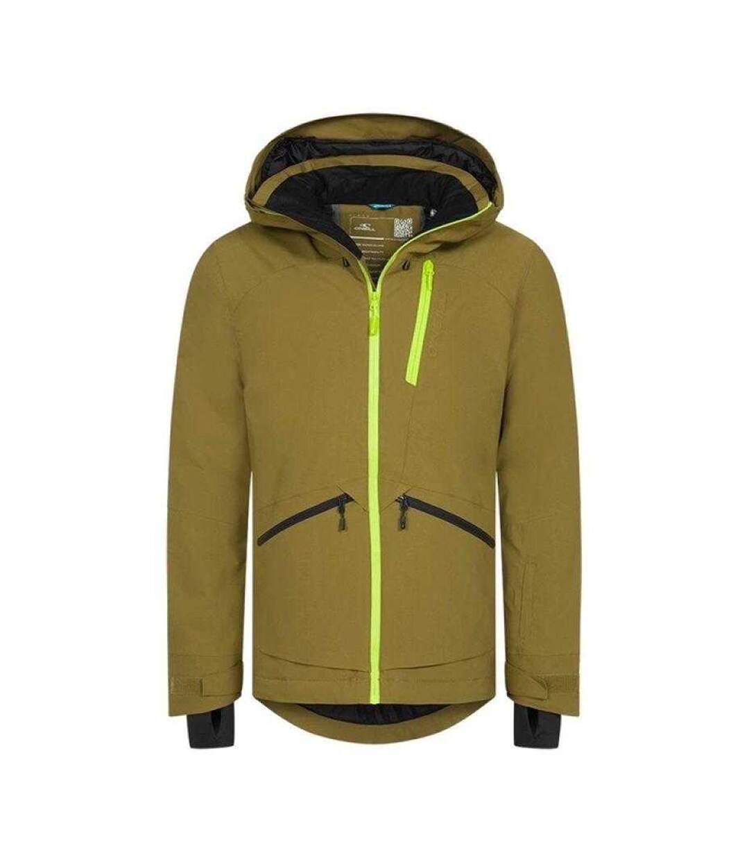 Blouson De Ski Motif/style Uni Homme Vert O´Neill-1