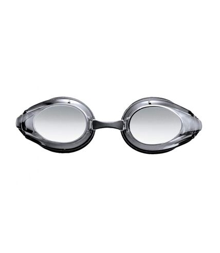 Arena Unisex Adult Tracks Mirror Swimming Goggles (Black/Smoke)