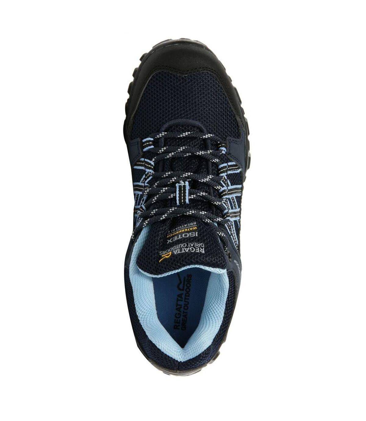 Regatta Womens/Ladies Edgepoint III Walking Shoes (Navy/Blue Skies) - UTRG4551