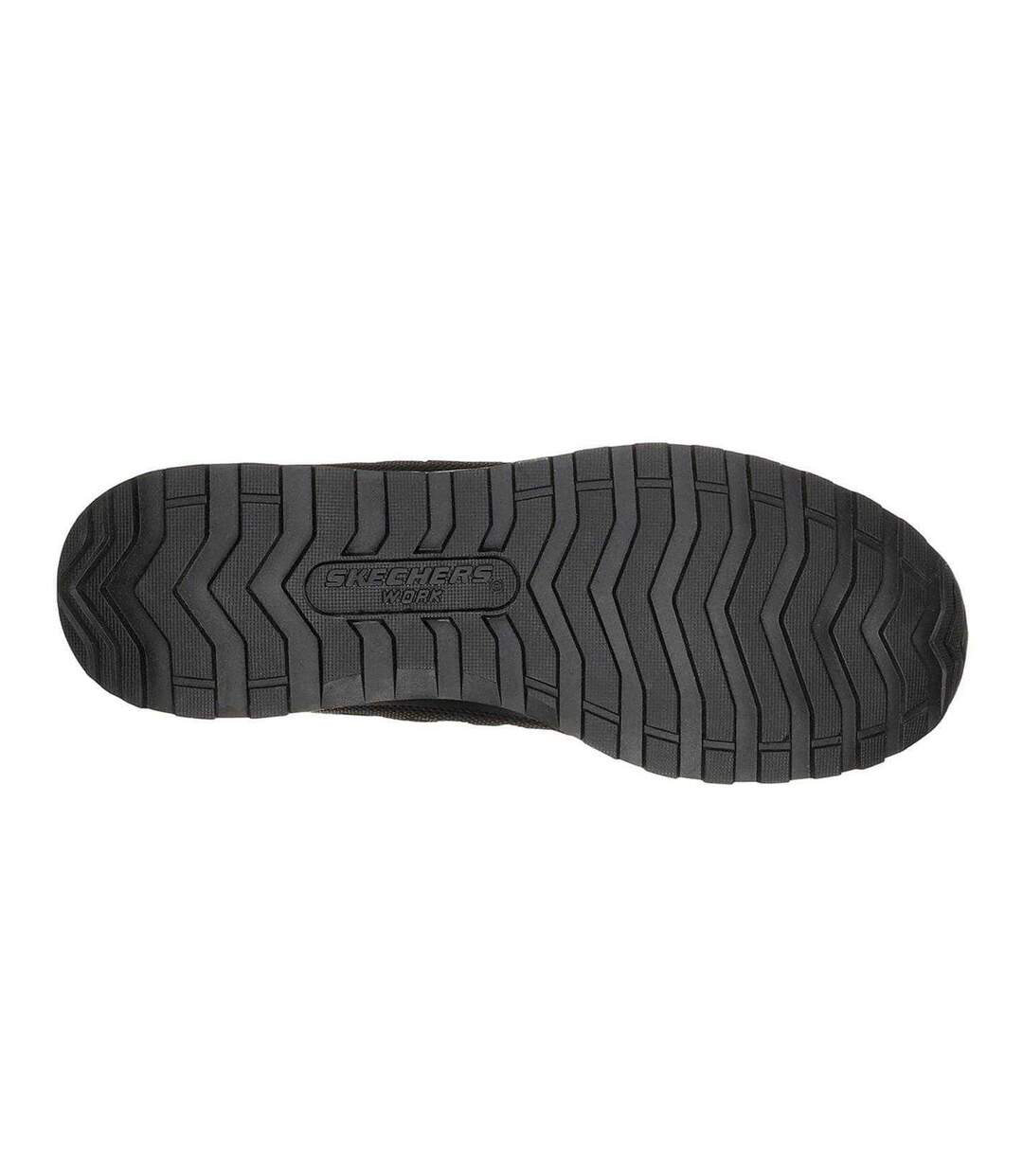Mens Lyndale Mesh Steel Toe Cap Safety Boots Black Skechers-4