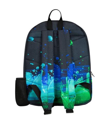 Sac à dos taille unique noir / bleu / vert Hype