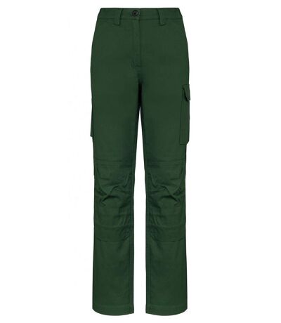 Pantalon de travail multipoches - Femme - WK741 - vert forêt