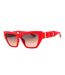 Lunettes De Soleil Motif/style Fumé Et Dégradé Gu00111 73b Femme Taille Unique Rose Guess-1