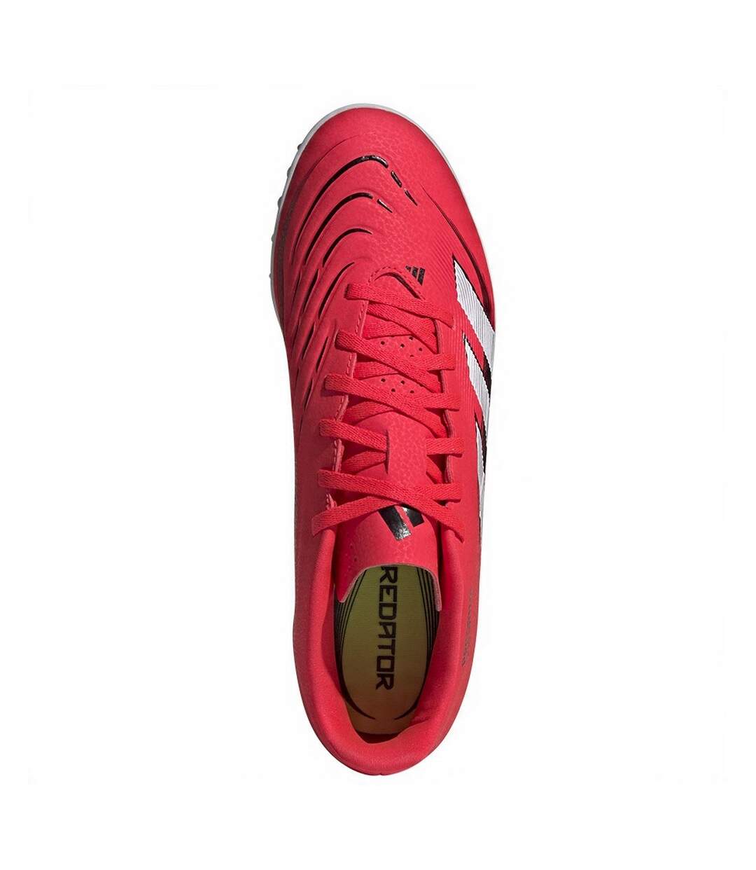 Chaussures De Foot Predator Club Homme Rouge Blanc Noir Adidas-3