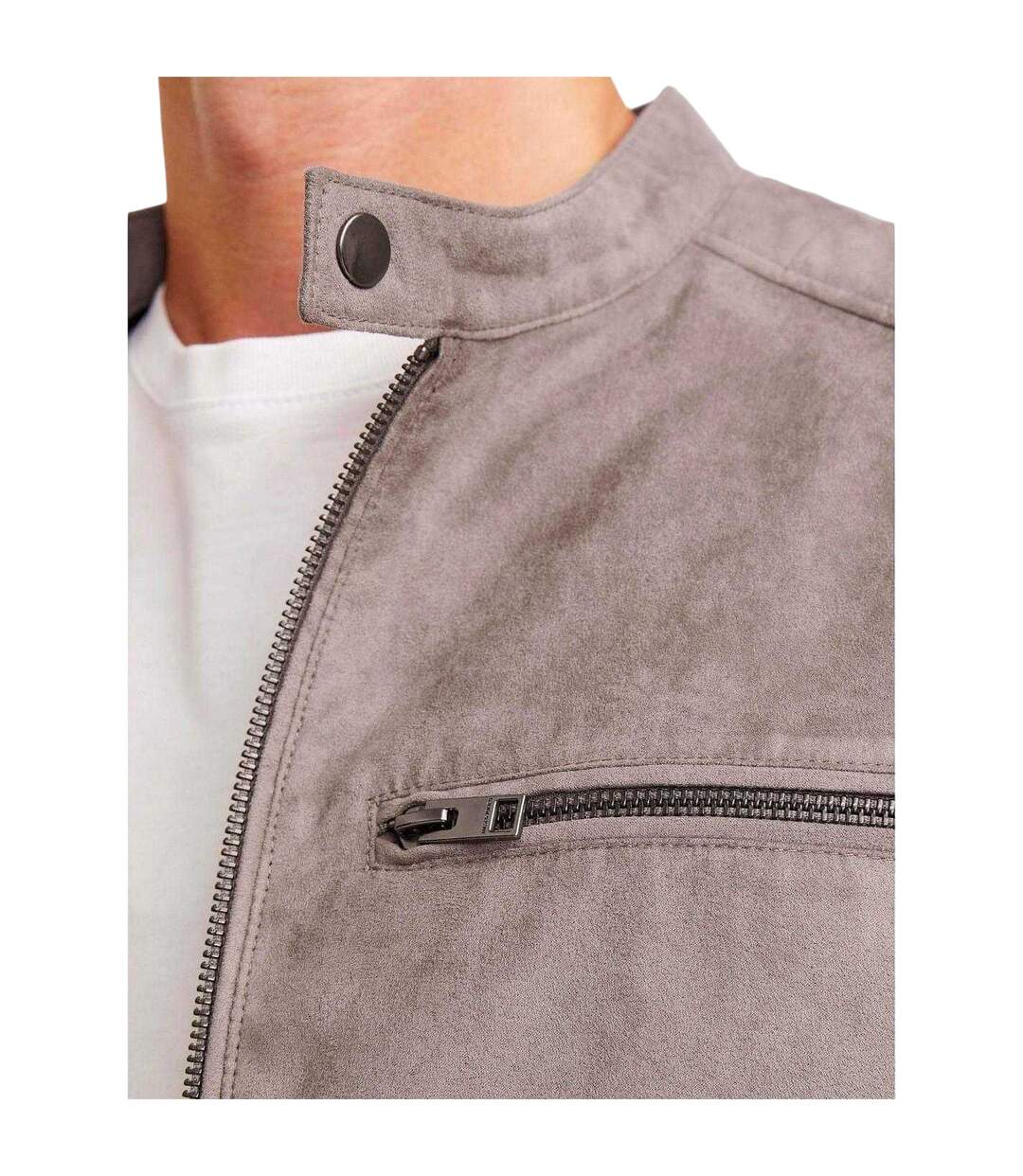 Veste Motard Homme Falcon Jack And Jones-4