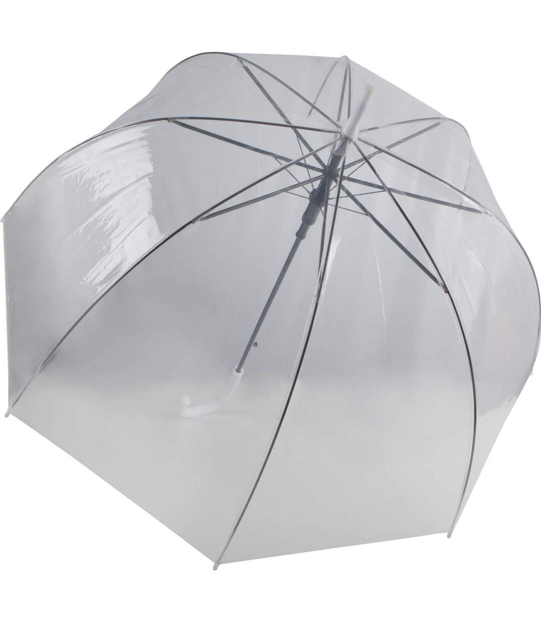Parapluie canne transparent - KI2024 - blanc-2