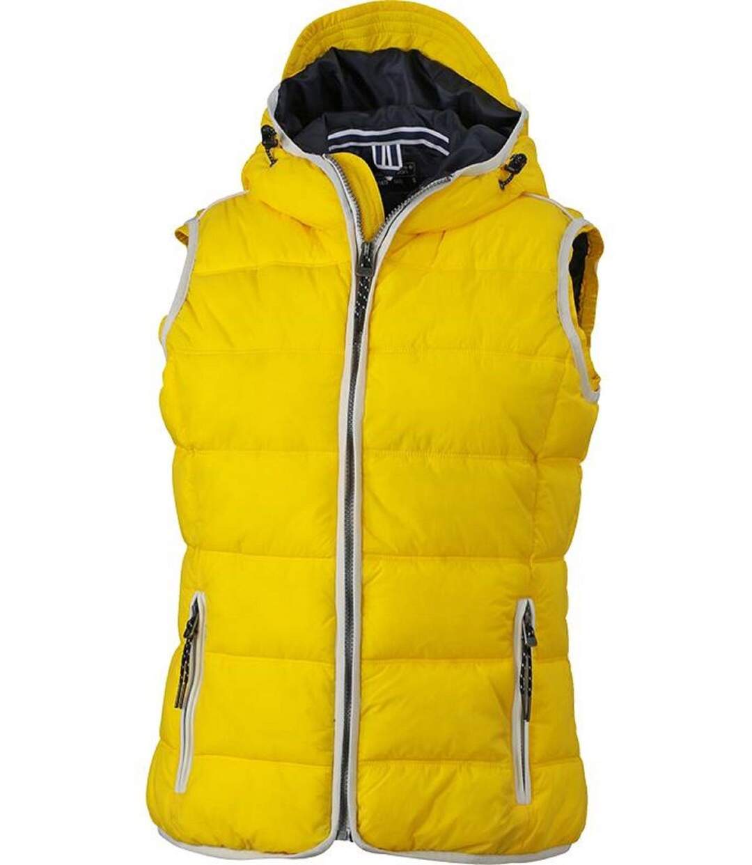 Doudoune sans manches pour homme - JN1076 - jaune soleil-2