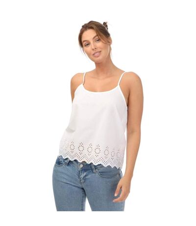 Débardeur lou life femme blanc Only