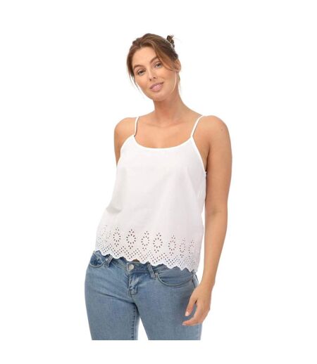 Débardeur lou life femme blanc Only