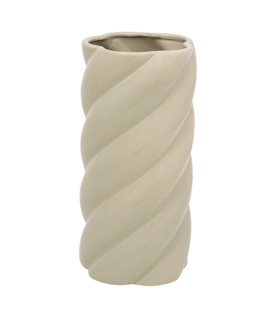 Vase Déco en Céramique Coby 25cm Vert Clair-1
