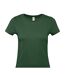 T-shirt #e150 Femme Vert Bouteille B&C-2
