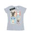 Disney Femme/Les femmes - T-shirt en coton Mickey Mouse à quatre dos (Gris sportif) - UTBI31052-1