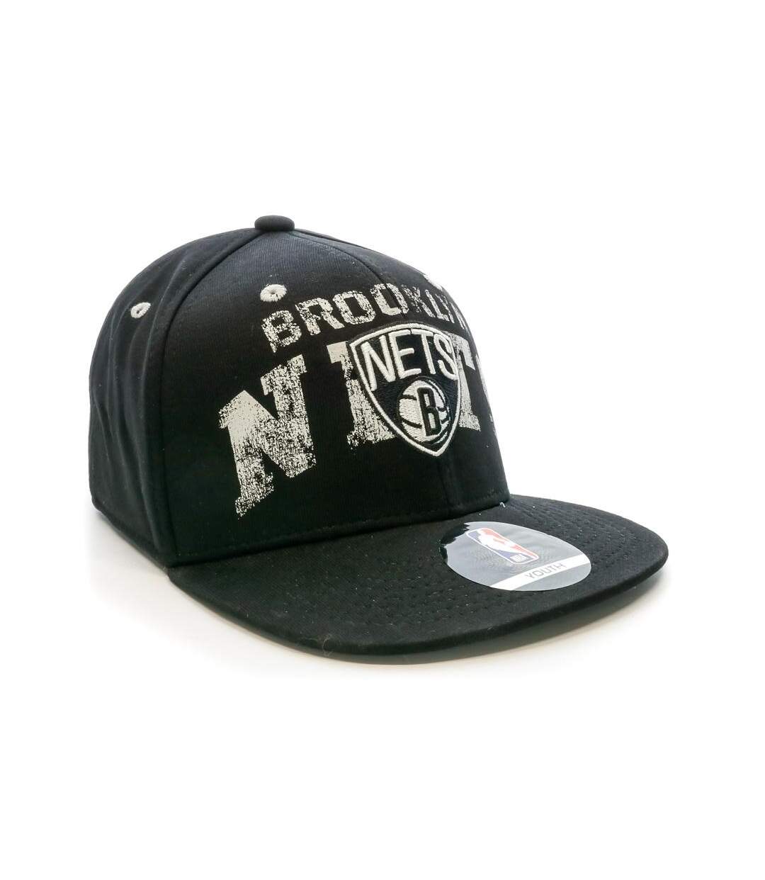 Casquette Noir Homme BROOKLYN NETS NBA Collegiate - Taille unique-2