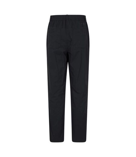 Womens/ladies Delta Fleece Lined Short Winter Trousers Black Mountain Warehouse