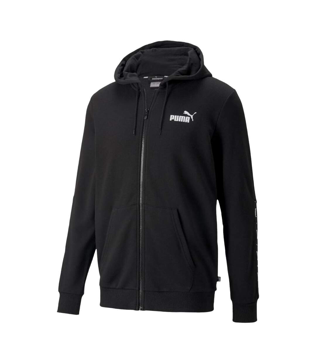 Sweat À Capuche Essential Homme Noir Puma-2