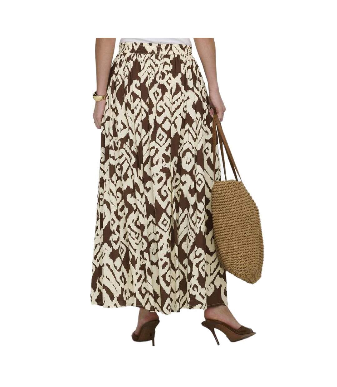 Jupe marron femme jdy diego-2