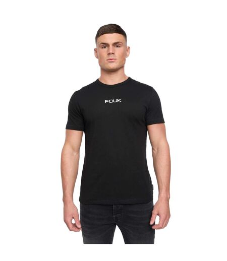 Mens fcuk chest build t-shirt black French Connection