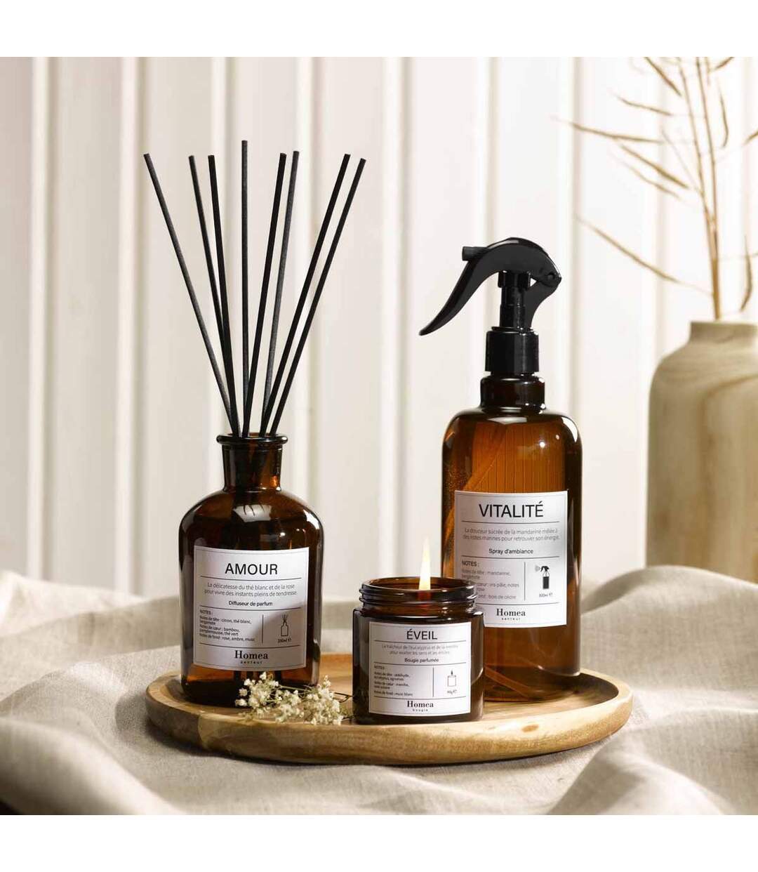 Bougie Verrine Parfumée Apothicaire 200g Éveil-2