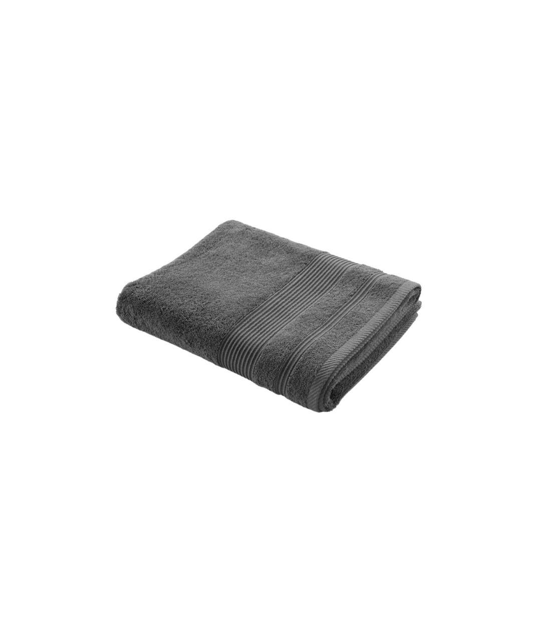 Drap de Bain Tendresse 90x150cm Anthracite-1