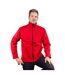 Mens plain soft shell jacket red Result Core-3