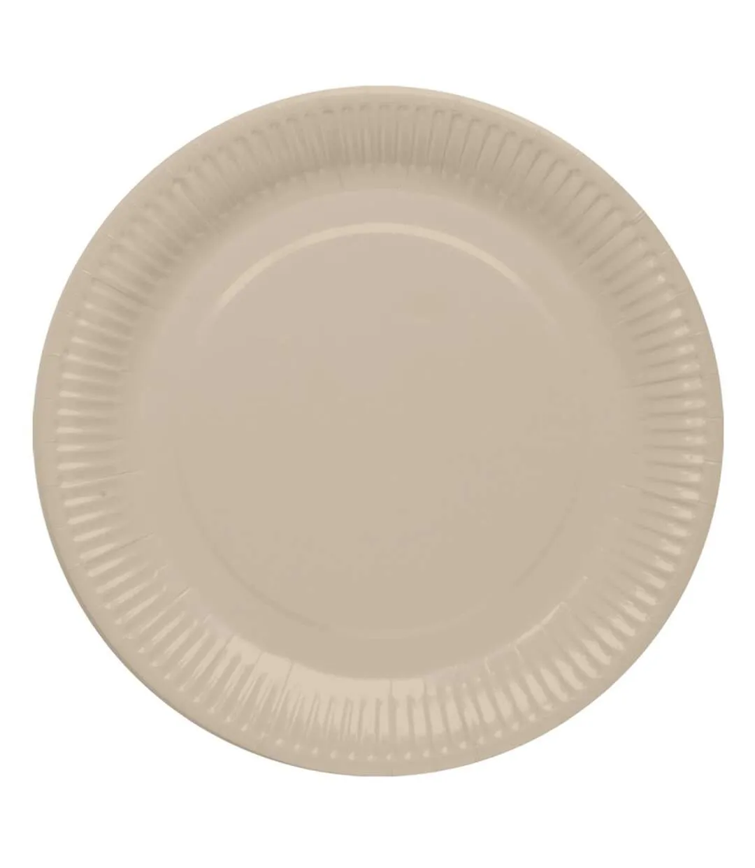 Lot de 20 Assiettes en Carton Vitamine 23cm Lin-1