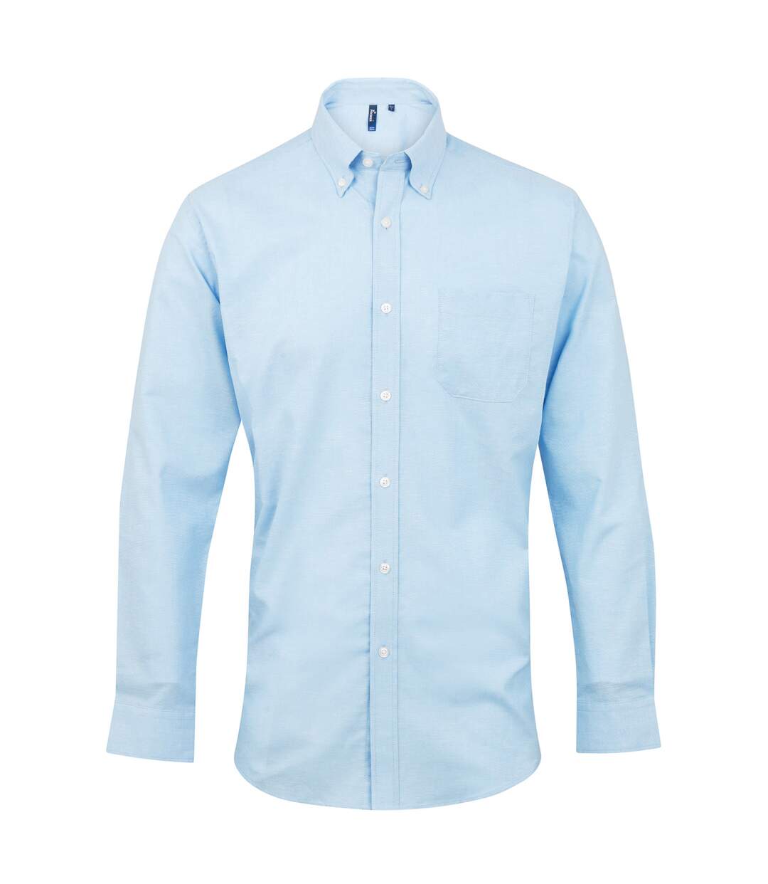 Chemise De Travail À Manches Longues Homme Bleu Clair Premier-1