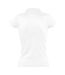 Prescott polo 100% coton à manches courtes femme blanc SOLS-2