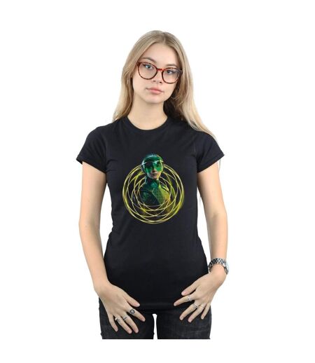 Disney Femme/Les femmes Artemis Fowl Holly Short Cotton T-Shirt (Noir) - UTBI8548