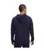 Veste À Capuche Bande Sur Manches Homme Bleu Nuit Blanc Under Armour-2