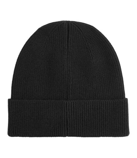 Embroidered Logo Beanie Black Lyle & Scott