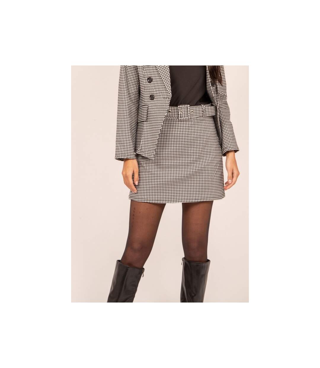 Jupe short courte motifs XIGUL - Dona X Lisa-3