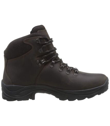 Hi-Tec Womens/Ladies Ravine Grain Leather Walking Boots (Brown) - UTFS10439