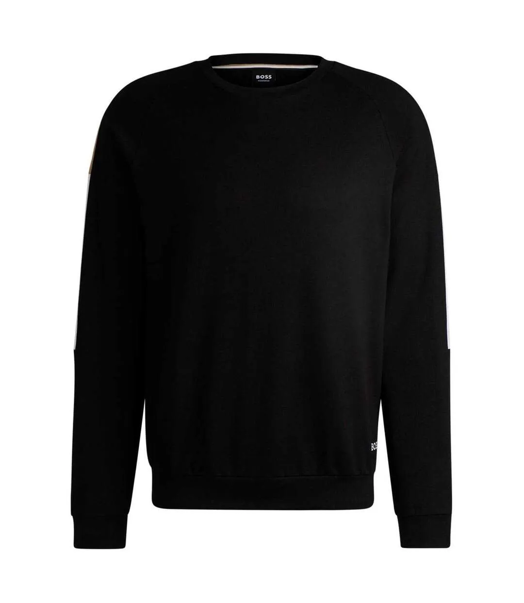 Sweat Iconic Homme Noir Boss-1