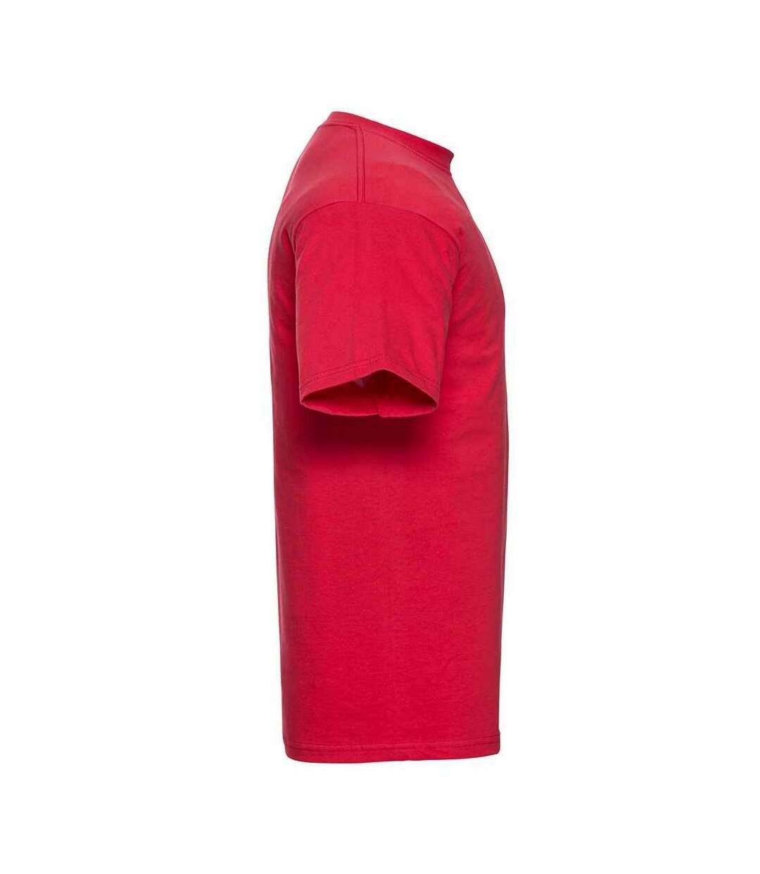 Mens Ringspun Cotton Classic T-shirt Classic Red Russell-2