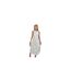 Robe Mi-longue Motif/style Floral Femme Bleu Glacier AX Paris-1