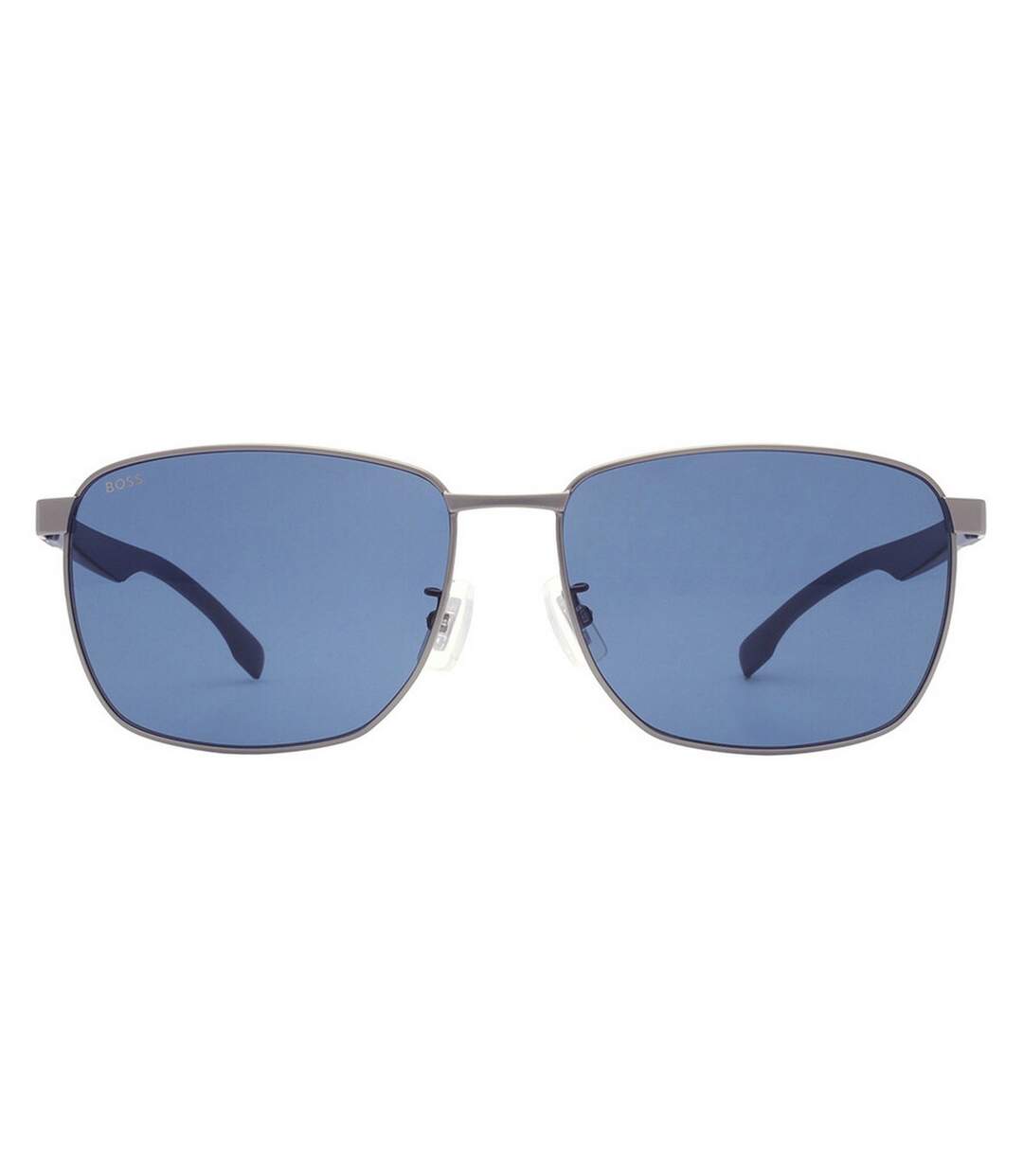 Lunettes De Soleil Motif/style Fumée Homme Taille Unique Noir Brillant Guess-1