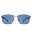 Lunettes De Soleil Motif/style Fumée Homme Taille Unique Noir Brillant Guess-1
