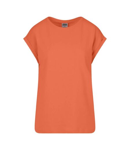 T-shirt Femme Orange Rouille Urban Classics