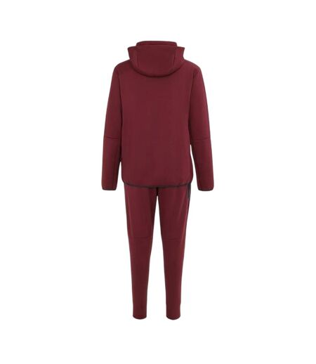 Mens Tracksuit Burgundy Lonsdale